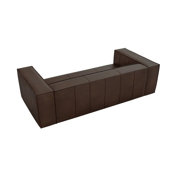 Canapea maro închis cu tapițerie din piele 227 cm Madame – Windsor & Co Sofas-image-4