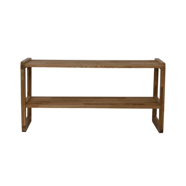 Pantofar din lemn de stejar Rowico Gorgona, culoare naturală-image-2