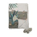 Pătură verde 130x155 cm Peacock – Bloomingville
