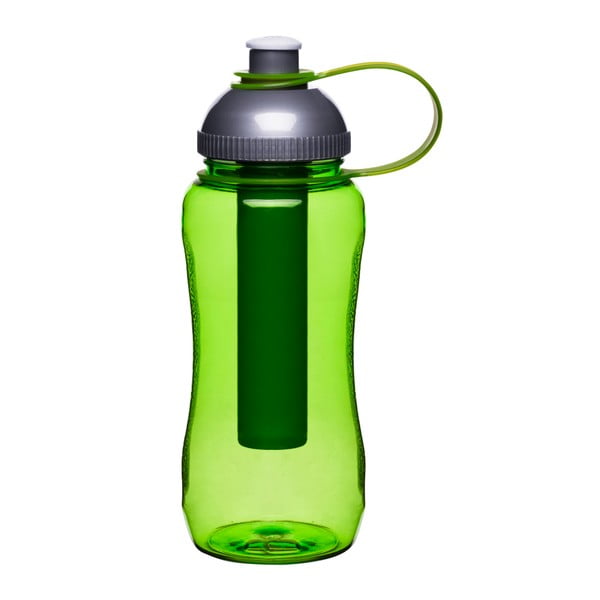 Sticlă Sagaform, verde, pentru băuturi reci