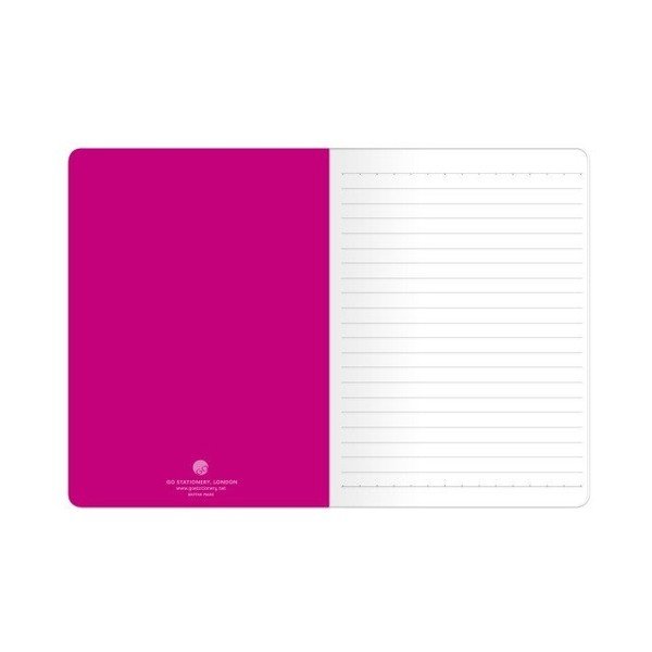 Agendă A5 Go Stationery Monochrome Crosshatch-image-1