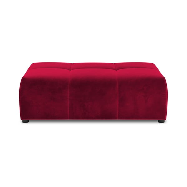 Modul pentru canapea roșu cu tapițerie din catifea Rome Velvet - Cosmopolitan Design-image-2