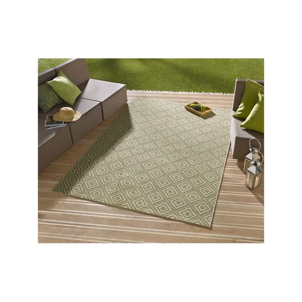 Covor de exterior NORTHRUGS Karo, 160 x 230 cm, verde-image-3