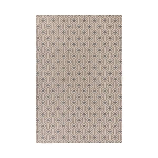 Covor din bumbac Flair Rugs Bombax, 114 x 170 cm, bej-gri