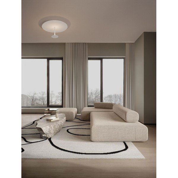 Plafonieră alb mat LED cu intensitate reglabilă din oțel Nima – Nova Luce-image-1