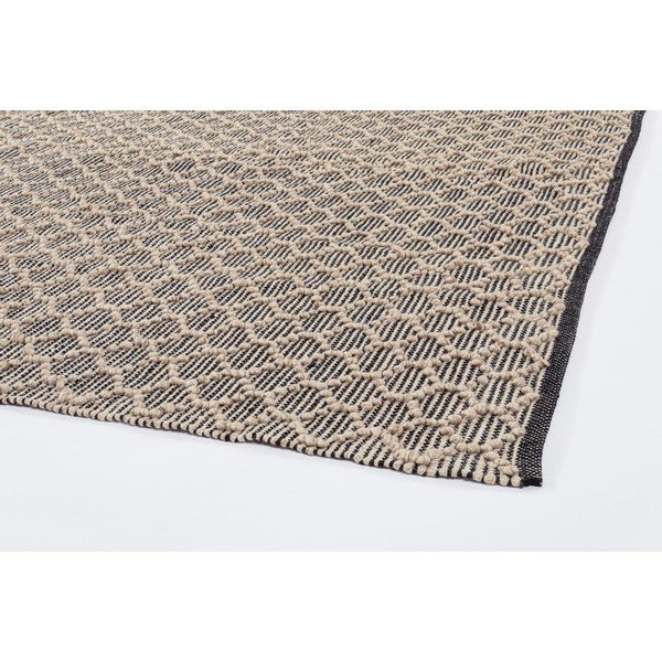 Covor pentru exterior și interior negru/în culoare naturală 160x230 cm Dhawan – Bizzotto-image-4