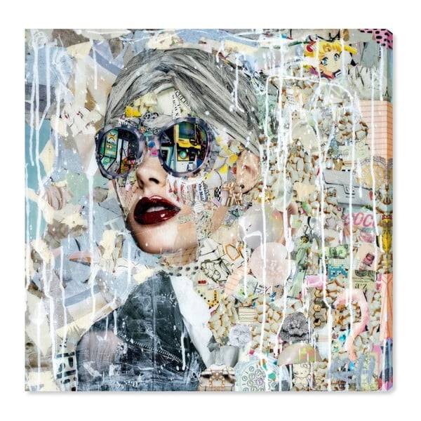 Tablou Oliver Gal Katy Hirschfeld Galaxy, 40 x 40 cm