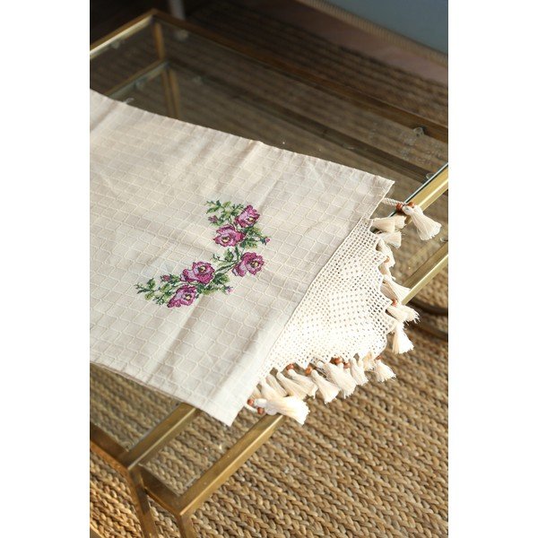Napron de masă din bumbac 45x150 cm Cross – Oyo Concept-image-3