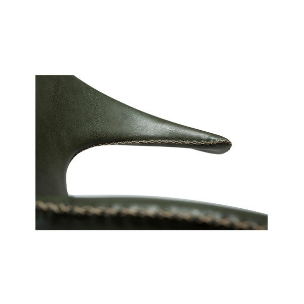 Scaun din piele ecologică DAN-FORM Denmark Flair, verde-image-2