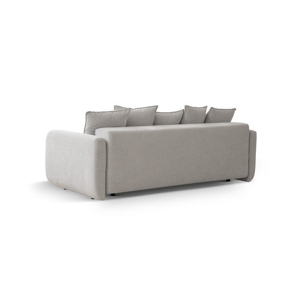 Canapea bej extensibilă, cu spațiu de depozitare 231 cm Elen – Micadoni -image-4