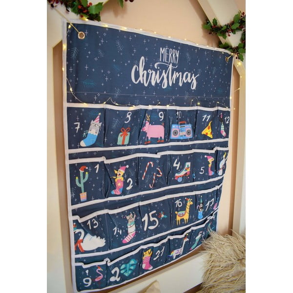 Calendar advent din bumbac Butter Kings Santa Dinosaur-image-3