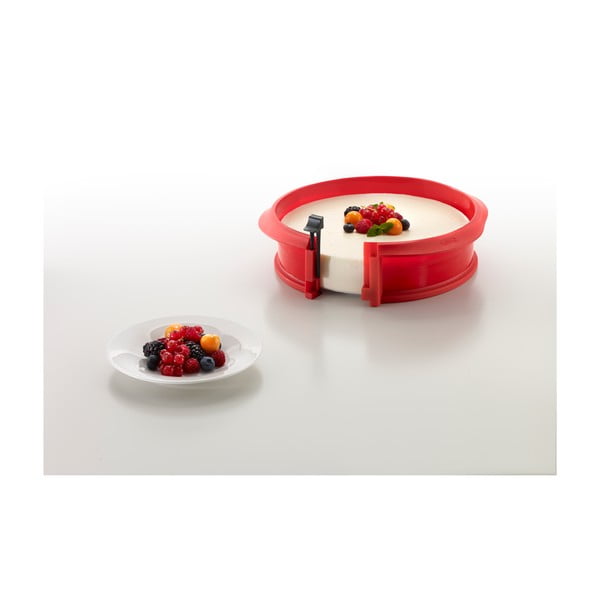 Formă de copt din silicon pentru prăjituri/pentru tort ø 25 cm – Lékué-image-2