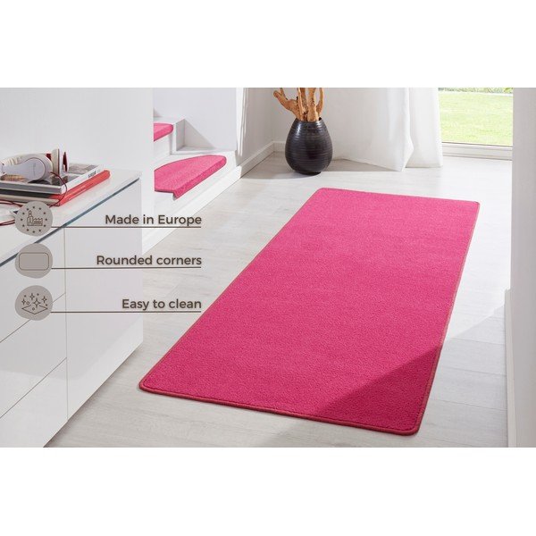 Covor tip traversă roz 80x300 cm Fancy – Hanse Home-image-4