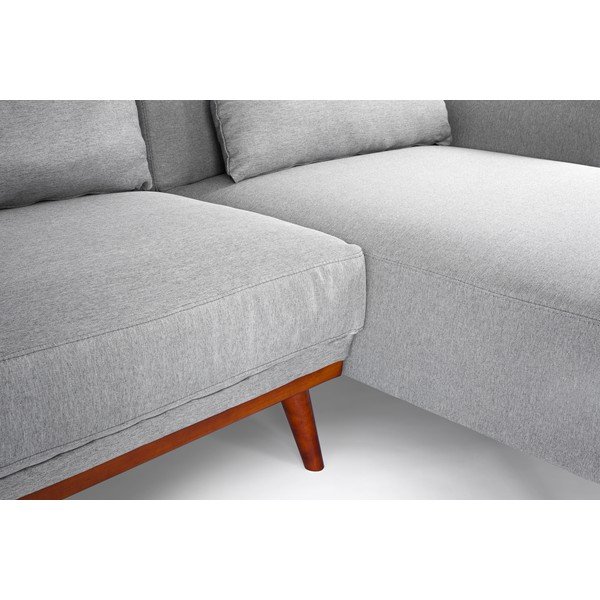 Colțar extensibil și variabil Debut Vera, gri închis-image-1