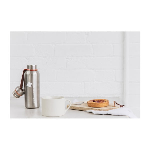 Sticlă termos cu perete dublu Black + Blum Vacuum Bottle, 500 ml, portocaliu-image-3