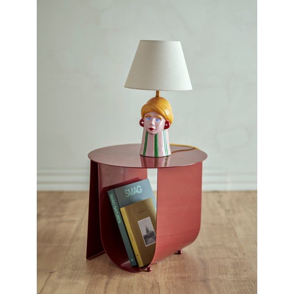 Măsuță auxiliară rotundă din metal ø 43 cm Cher – Bloomingville-image-1