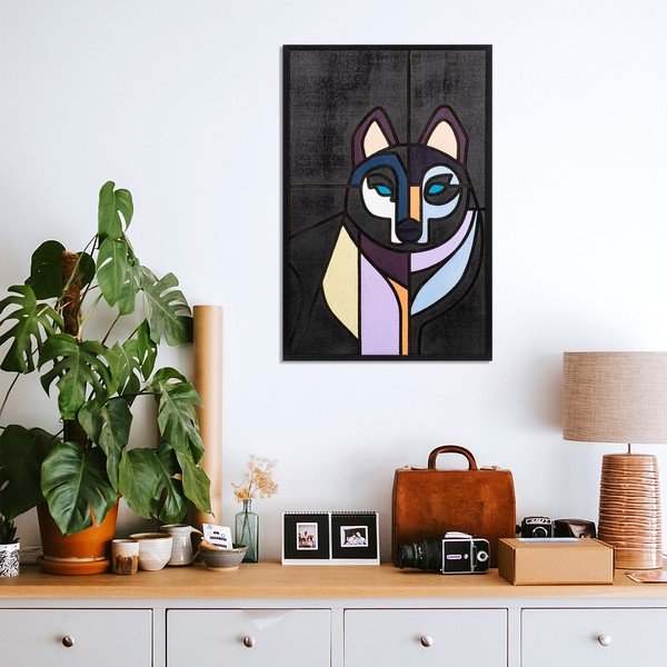 Tablou 39x59 cm Wolf – Wallity-image-1