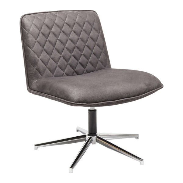 Scaun Kare Design Swivel Chair Honk, gri