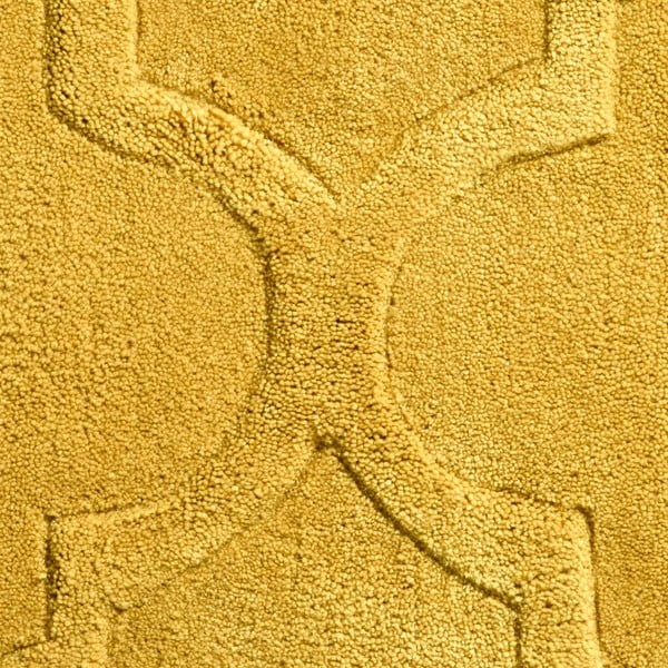 Covor Think Rugs Hong Kong Puro, 120 x 170 cm, galben muștar-image-2