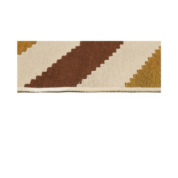 Covor ZigZag Brown, 80 x 150 cm, maro-image-3
