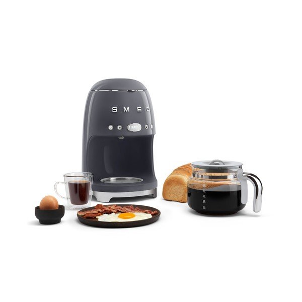 Mașină de cafea cu picurare gri Retro Style – SMEG-image-1