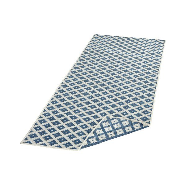 Covor reversibil Bougari Nizza, 80 x 150 cm, albastru deschis -image-3