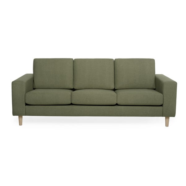 Canapea cu 3 locuri Scandic Focus, verde