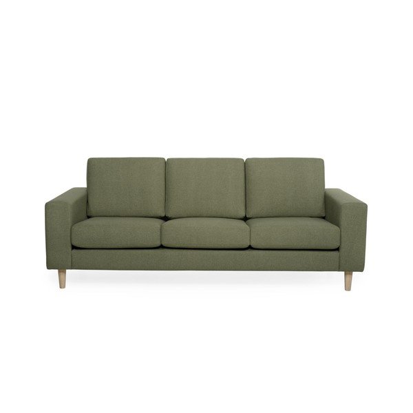 Canapea cu 3 locuri Scandic Focus, verde