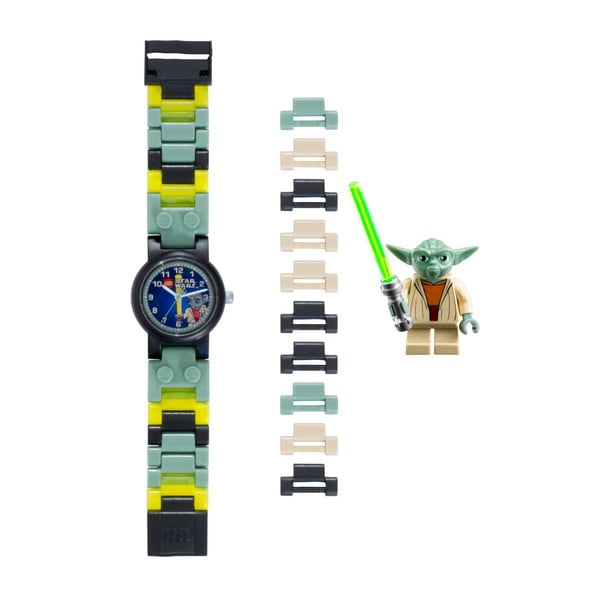 Ceas de mână și figurină LEGO® Star Wars Yoda