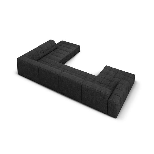 Colțar gri antracit (colț pe dreapta/în formă de "U") Chicago – Cosmopolitan Design-image-4