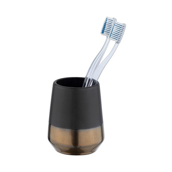Recipient pentru periuțe de dinți Wenko Brandol, negru-image-2