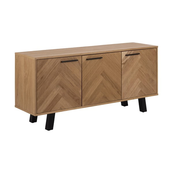 Comodă cu sertare din stejar Actona Brighton-image-2