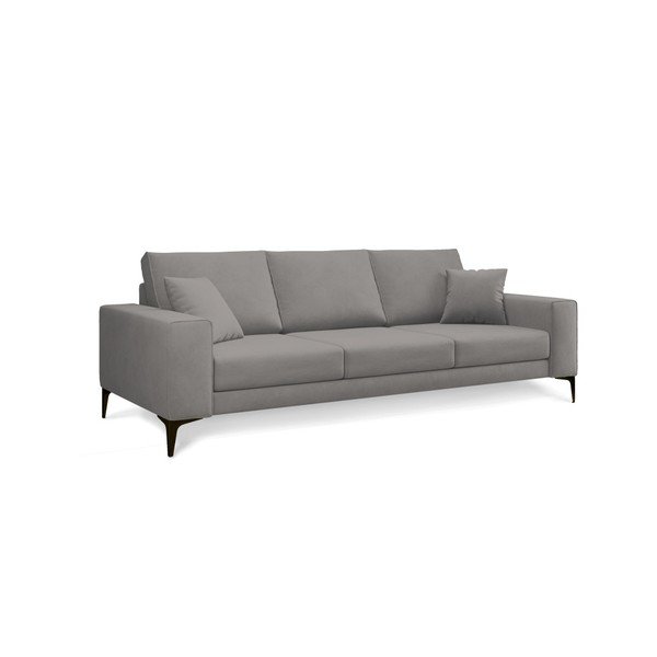 Canapea Cosmopolitan Design Lugano, gri, 239 cm-image-1