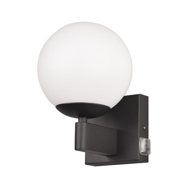 Aplică de perete negru-mat ø 14 cm Kula – Trio-image-2