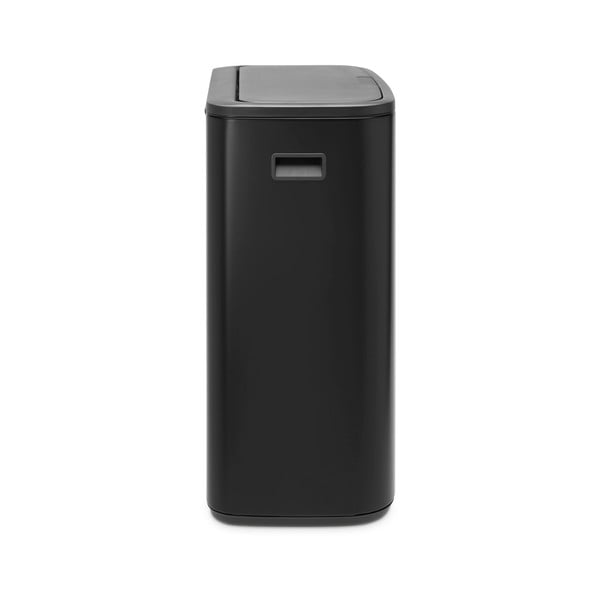 Coș de gunoi negru mat cu senzori de atingere din oțel 60 l Bo Touch Bin – Brabantia-image-2