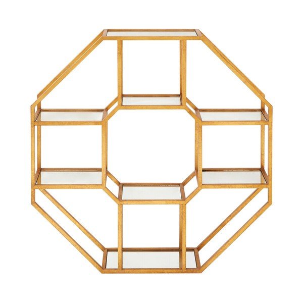 Raft în culoare naturală etajat din metal 92 cm Zariah – Premier Housewares-image-3