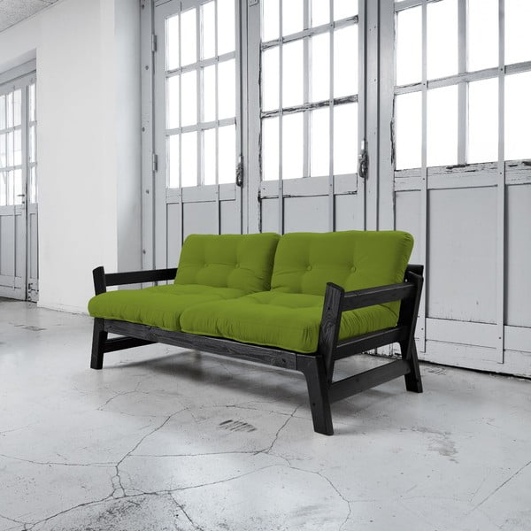  Canapea extensibilă Karup Step Black/Lime