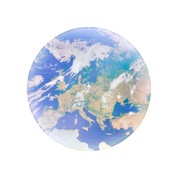 Plafonieră pentru copii albastră LED ø 37 cm Terra – Reality