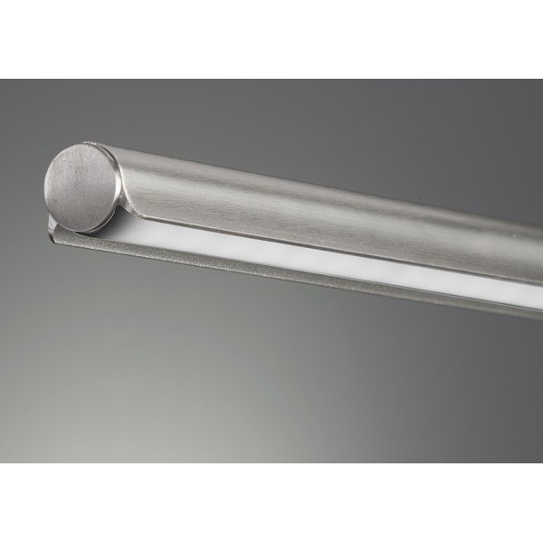 Lampadar argintiu LED cu abajur din metal (înălțime 130 cm) Nami – Fischer & Honsel-image-4