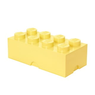 Cutie depozitare LEGO®, galben deschis
