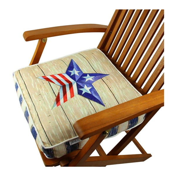 Pernă pentru scaun Gravel Birken, 42 x 42 cm, cu umplutură-image-1