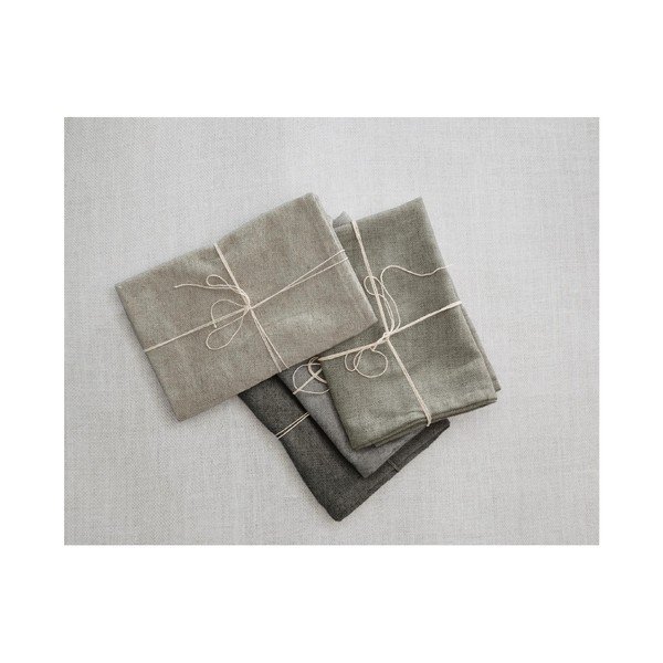 Set 4 șervețele textile Really Nice Things Cool Grey, lățime 40 cm-image-1