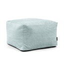 Fotoliu bean bag verde mentă cu tapițerie din catifea reiată Softbox MooG – SLOWDOWN