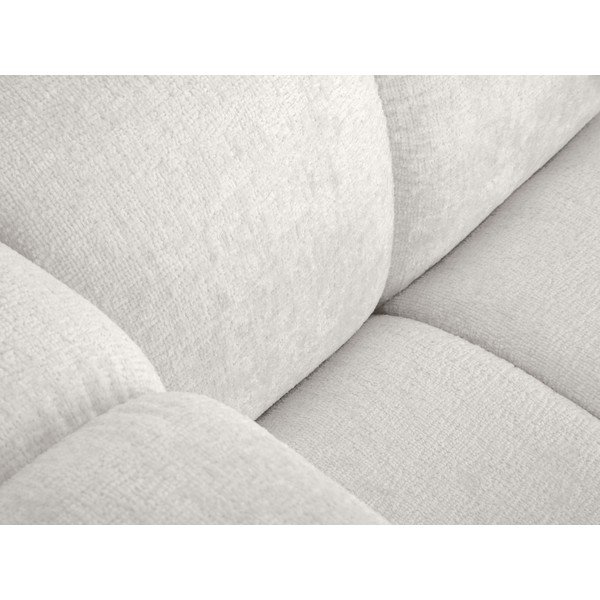 Canapea albă 228 cm Lupine – Micadoni Home-image-1