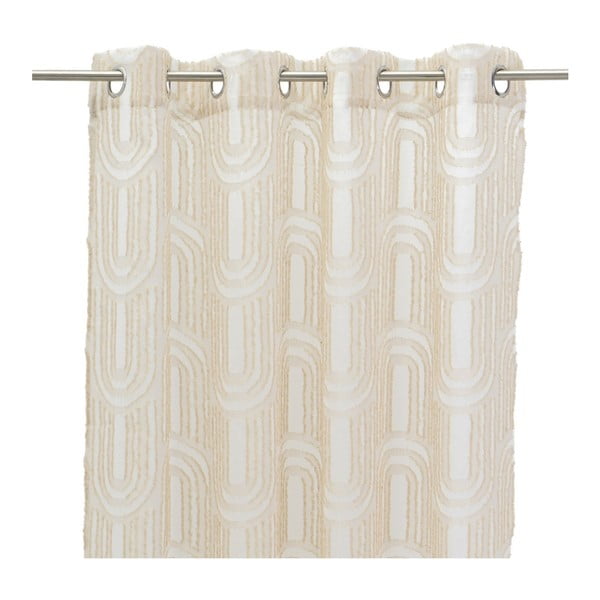 Perdea bej 140x260 cm Relief Arch – Casa Selección