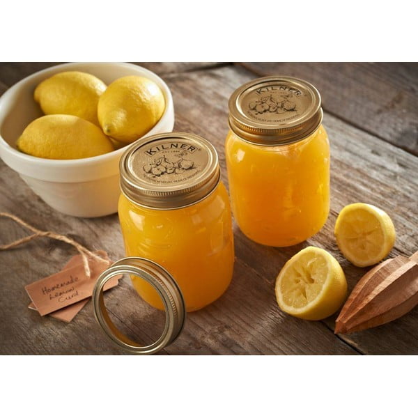 Borcan din sticlă și capac cu înfiletare Kilner, 0,25 l-image-1