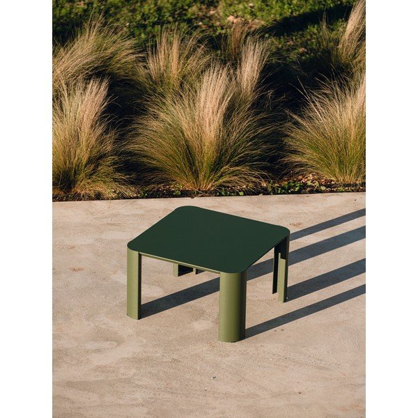 Măsuță de cafea pentru exterior din metal 65x65 cm Fli – noo.ma-image-2