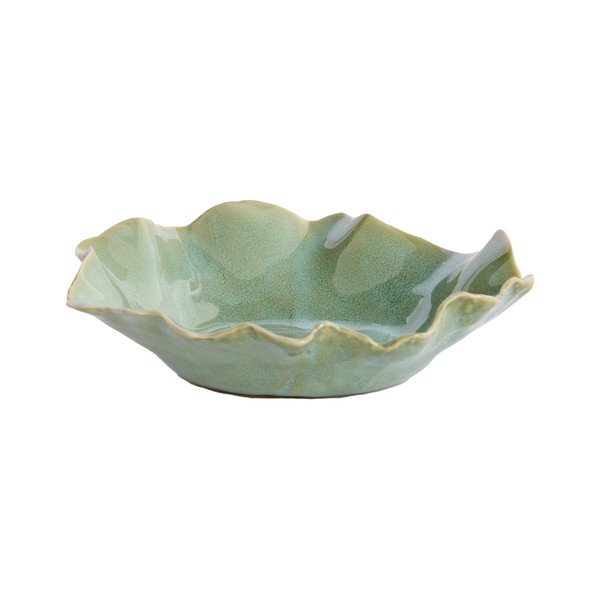 Bol verde mentă din ceramică Banda – Light & Living