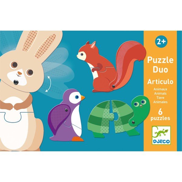 Puzzle pentru copii Djeco Duo Movement-image-1