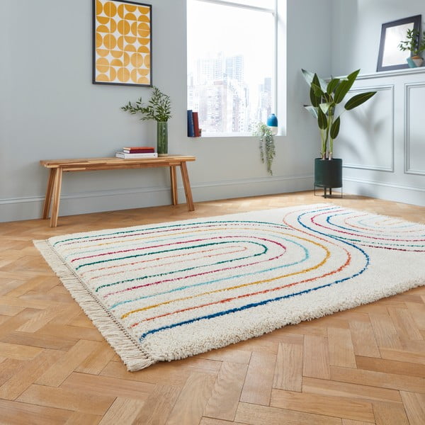 Covor bej 290x200 cm Boho - Think Rugs-image-2